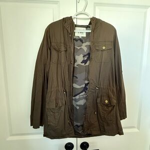 YMI Olive/Camo Jacket for Women